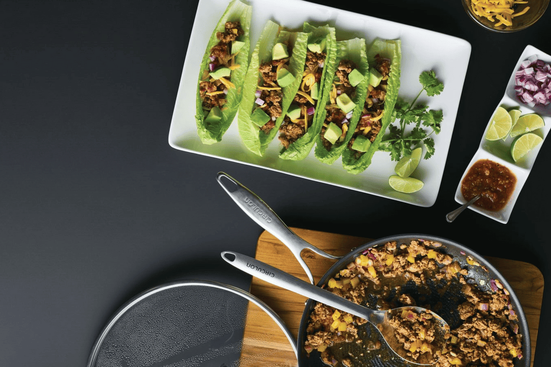 Turkey Taco Lettuce Wraps