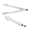2-Piece Stainless Steel Tongs Set