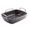 Roasting Pan: Nonstick Roaster Pan with Easy Serve Rack