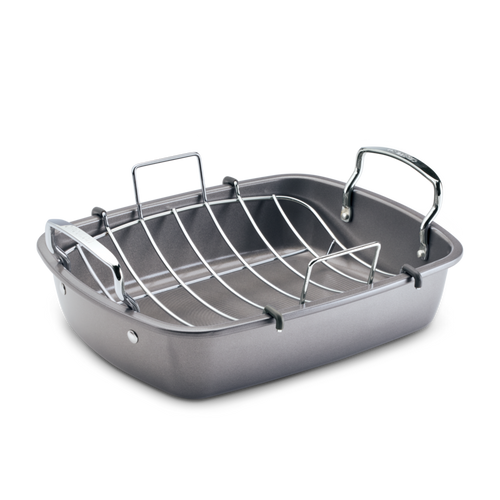 Roasting Pan with Rack: Nonstick Roaster