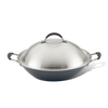 14-Inch A1 ScratchDefense™ Nonstick Wok with Lid