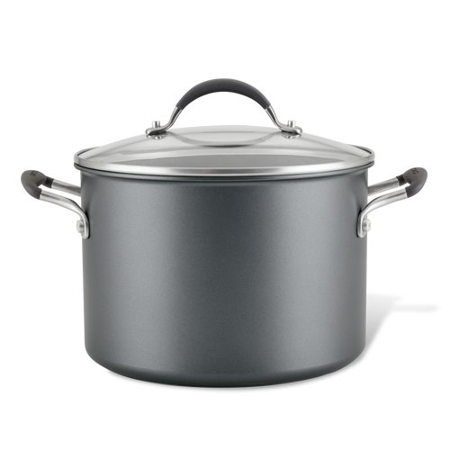 8-Quart Pot ScratchDefense™ Nonstick Stockpot with Lid