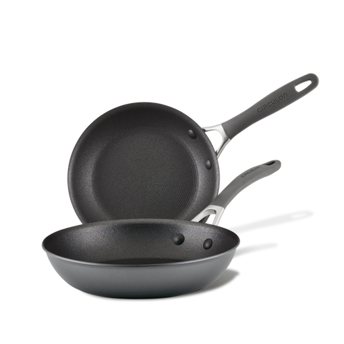 8.5-Inch and 10-Inch A1 ScratchDefense™ Nonstick Frying Pan Set