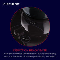 2-Quart Whistling Teakettle with Flip-Up Spout | Black