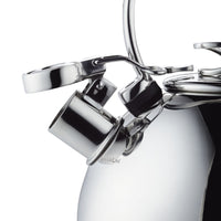 2.3-Quart Whistling Teakettle with Flip-Up Spout | Silver