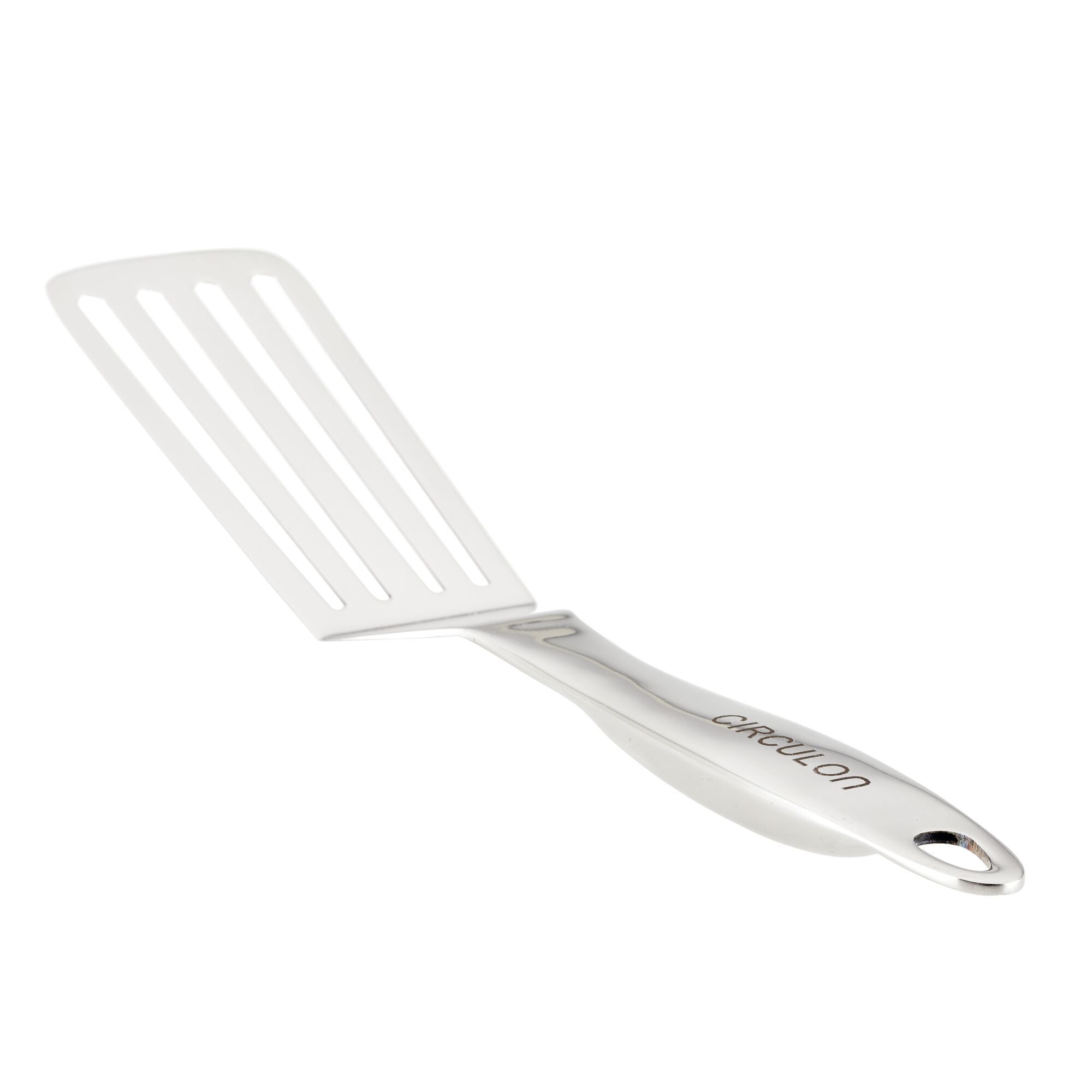 Discover the 6-Piece Tool and Crock Set, featuring stainless steel kitchen utensils with slotted heads and ergonomic, branded handles for comfort and ease of use. These utensils are dishwasher safe for convenient cleaning.