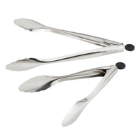 2-Piece Stainless Steel Tongs Set