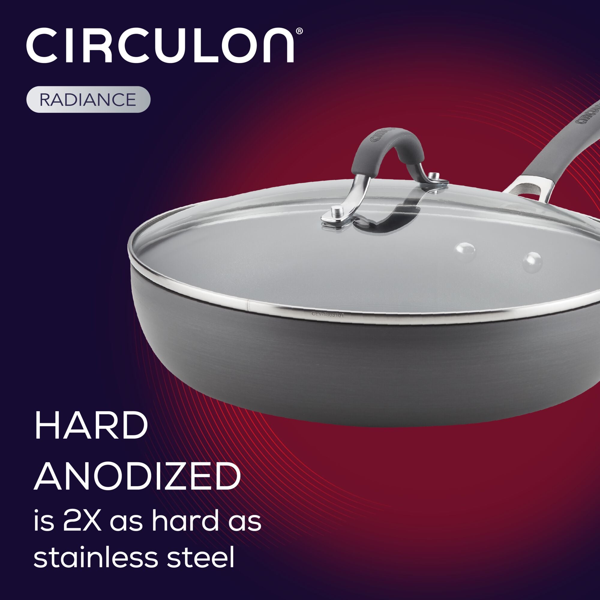 The 12-Inch Nonstick Deep Frying Pan with lid is exceptionally durable compared to stainless steel and incorporates advanced nonstick technology. Additionally, it's dishwasher safe for hassle-free cleaning.